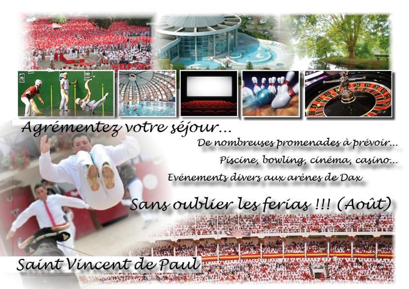 Dax Location Maison Avec Spa Saint-Vincent-de-Paul  Esterno foto